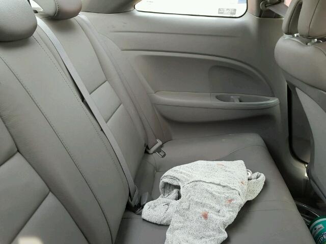 2HGFG12938H542807 - 2008 HONDA CIVIC EXL GRAY photo 6