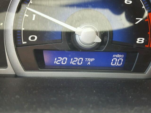 2HGFG12938H542807 - 2008 HONDA CIVIC EXL GRAY photo 8