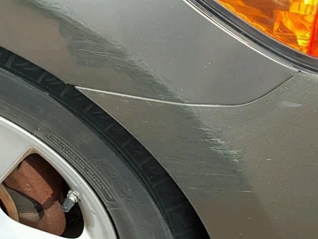 2HGFG12938H542807 - 2008 HONDA CIVIC EXL GRAY photo 9