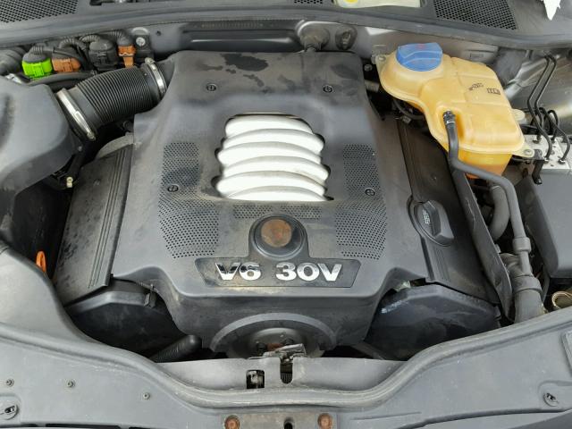 WVWTH63B02P119490 - 2002 VOLKSWAGEN PASSAT GLX 灰色 照片 7