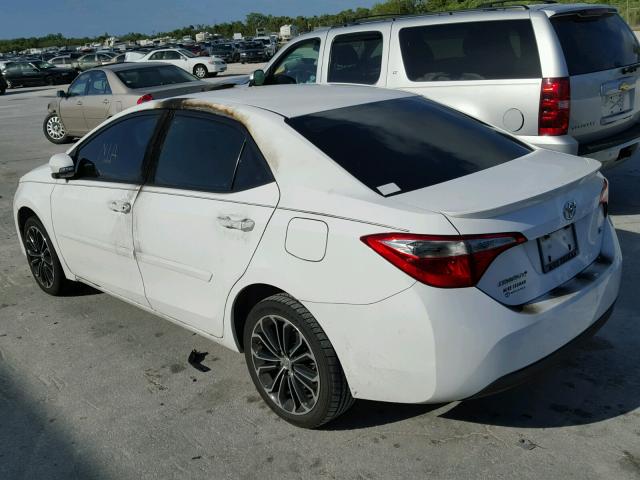 5YFBURHE0FP360305 - 2015 TOYOTA COROLLA L WHITE photo 3