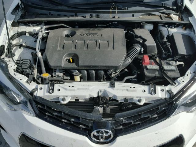 5YFBURHE0FP360305 - 2015 TOYOTA COROLLA L WHITE photo 7