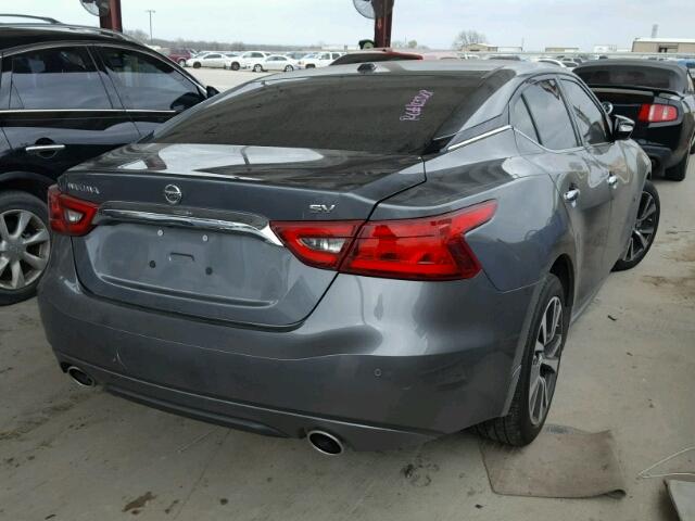 1N4AA6AP2HC410931 - 2017 NISSAN MAXIMA 3.5 GRAY photo 4