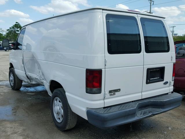 1FTNE14W18DA56156 - 2008 FORD ECONOLINE WHITE photo 3