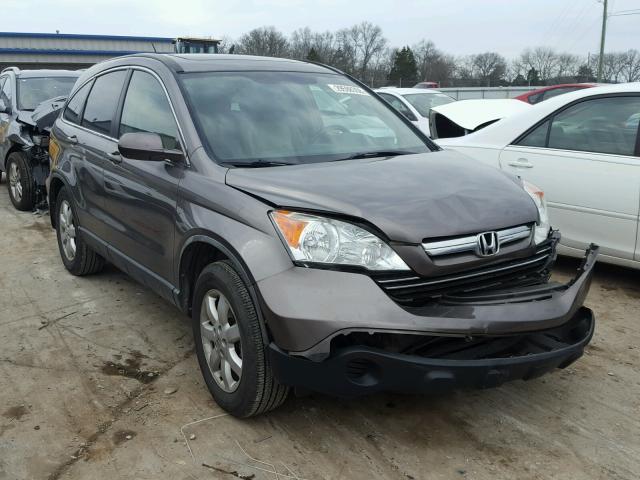 5J6RE38719L018590 - 2009 HONDA CR-V EXL TAN photo 1