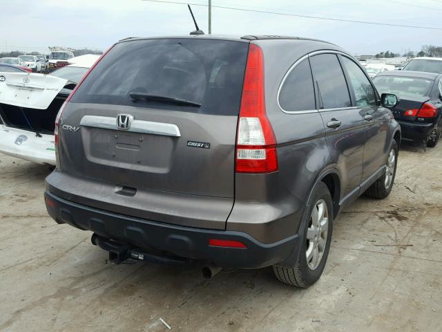 5J6RE38719L018590 - 2009 HONDA CR-V EXL TAN photo 4