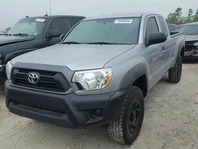 5TFTX4GN8FX042546 - 2015 TOYOTA TACOMA PRE SILVER photo 2