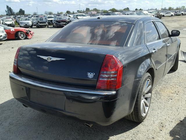 2C3KA63H86H316541 - 2006 CHRYSLER 300C BLACK photo 4