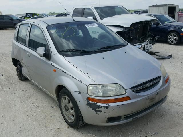 KL1TJ62614B148187 - 2004 CHEVROLET AVEO LS 灰色 照片 1
