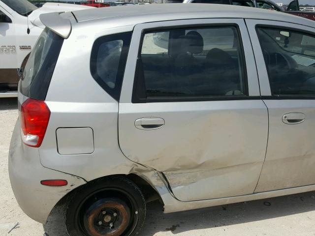 KL1TJ62614B148187 - 2004 CHEVROLET AVEO LS 灰色 照片 10