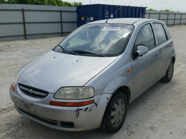 KL1TJ62614B148187 - 2004 CHEVROLET AVEO LS 灰色 照片 2