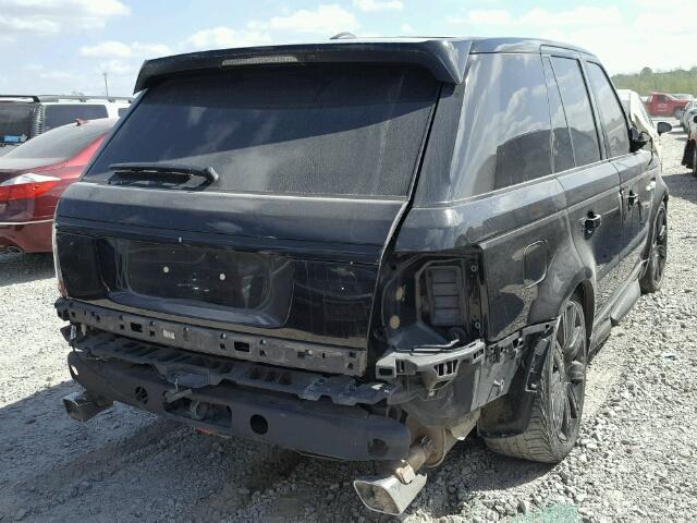 SALSH2E43DA801023 - 2013 LAND ROVER RANGE ROVE BLACK photo 4