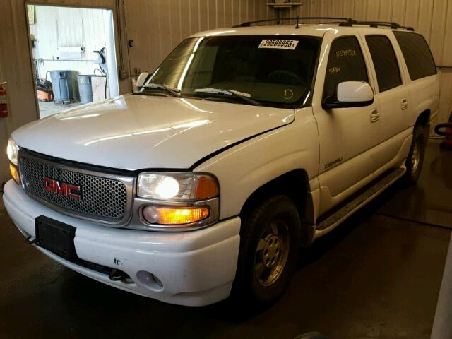 1GKFK66U82J256678 - 2002 GMC DENALI XL WHITE photo 2