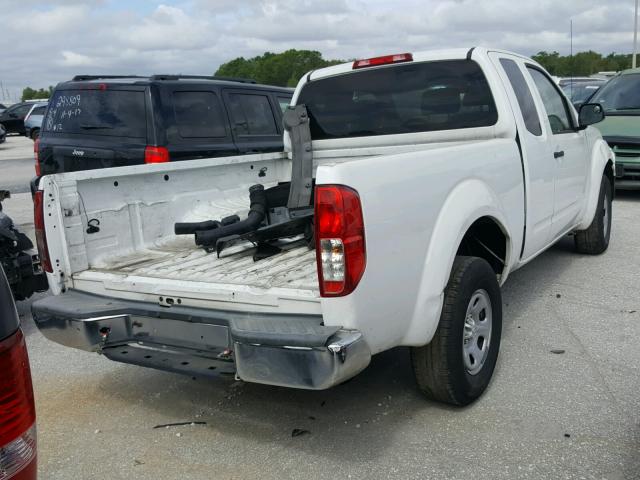 1N6BD0CT7CC478838 - 2012 NISSAN FRONTIER S WHITE photo 4