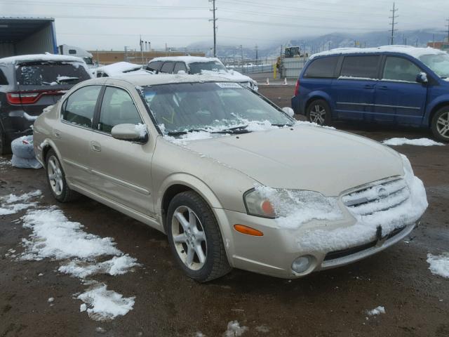 JN1DA31D72T429674 - 2002 NISSAN MAXIMA GLE TAN photo 1