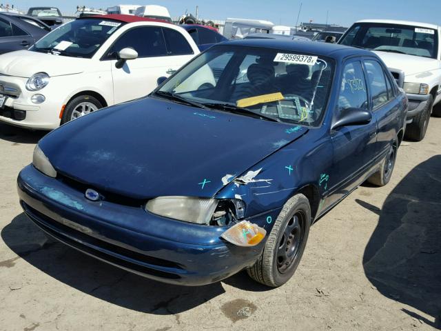 1Y1SK52892Z410471 - 2002 CHEVROLET GEO PRIZM BLUE photo 2