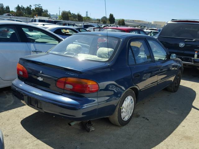 1Y1SK52892Z410471 - 2002 CHEVROLET GEO PRIZM BLUE photo 4