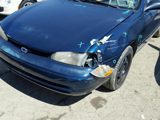 1Y1SK52892Z410471 - 2002 CHEVROLET GEO PRIZM BLUE photo 9