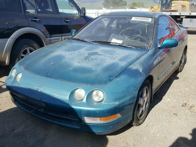 JH4DC2385RS000596 - 1994 ACURA INTEGRA GS GREEN photo 2