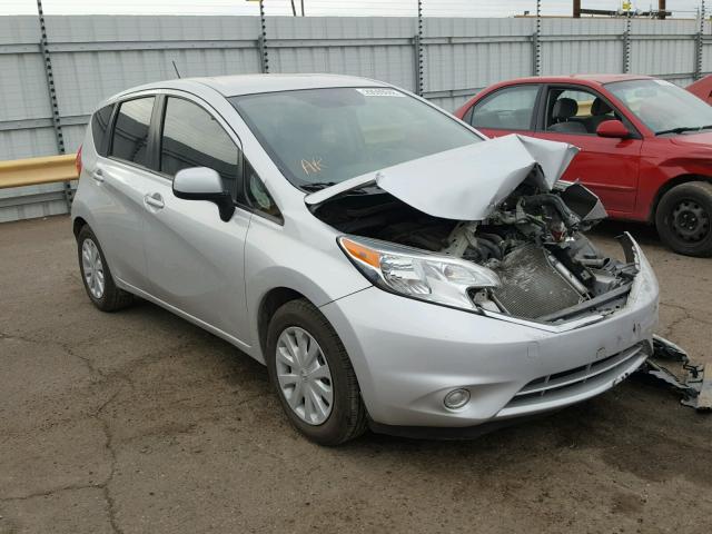 3N1CE2CP1EL360510 - 2014 NISSAN VERSA NOTE SILVER photo 1