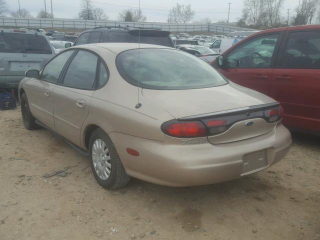 1FAFP52U3WA223712 - 1998 FORD TAURUS LX TAN photo 3