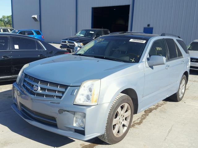 1GYEE637670168071 - 2007 CADILLAC SRX BLUE photo 2