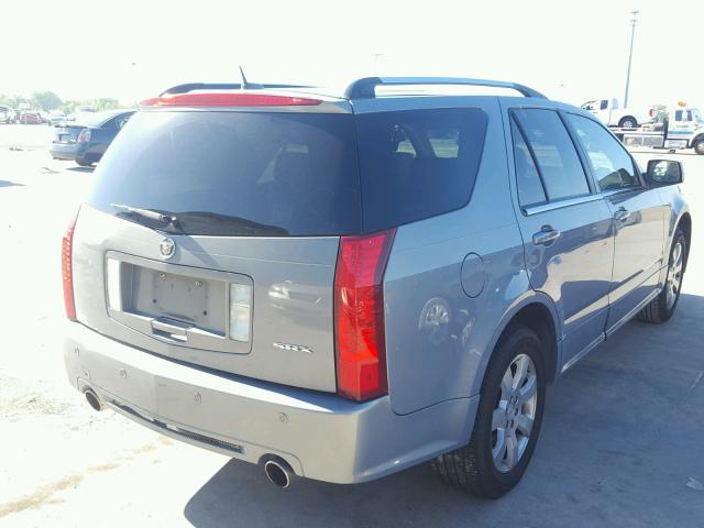 1GYEE637670168071 - 2007 CADILLAC SRX BLUE photo 4