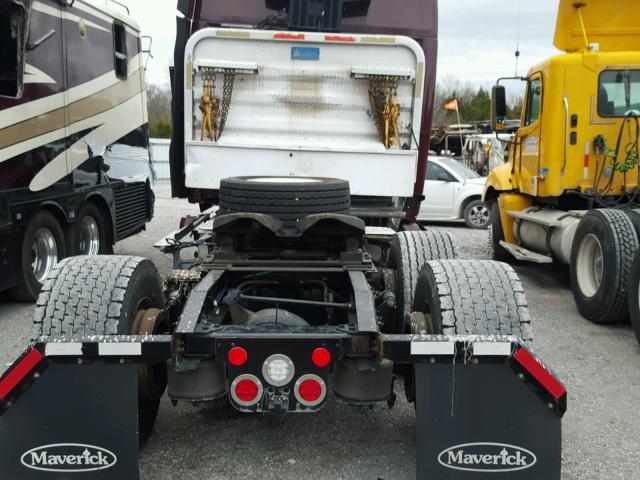 3AKJGLDV5GSGZ4085 - 2016 FREIGHTLINER CASCADIA 1 BURGUNDY photo 6