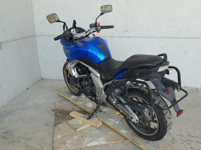 JKALEEA199A038184 - 2009 KAWASAKI LE650 A BLUE photo 3