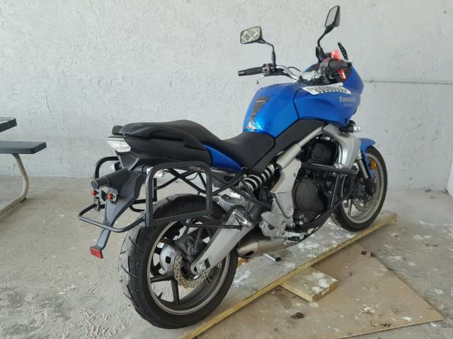 JKALEEA199A038184 - 2009 KAWASAKI LE650 A BLUE photo 4