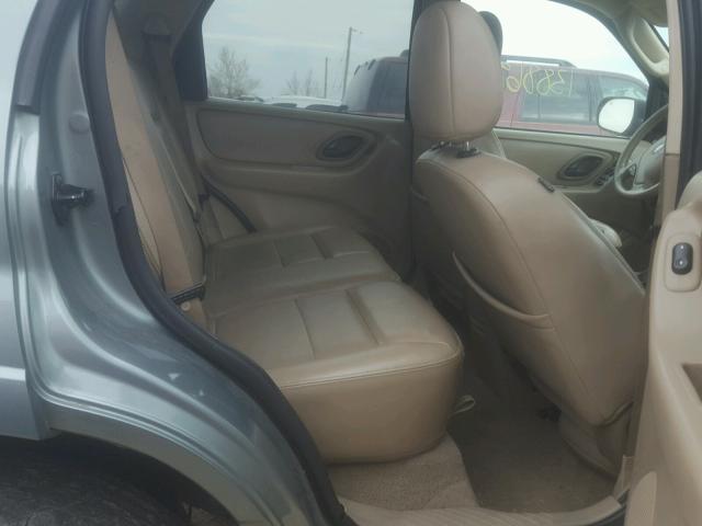 1FMCU94166KA78011 - 2006 FORD ESCAPE LIM BLUE photo 6