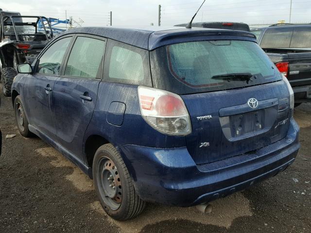 2T1KR30E87C667846 - 2007 TOYOTA COROLLA MA BLUE photo 3