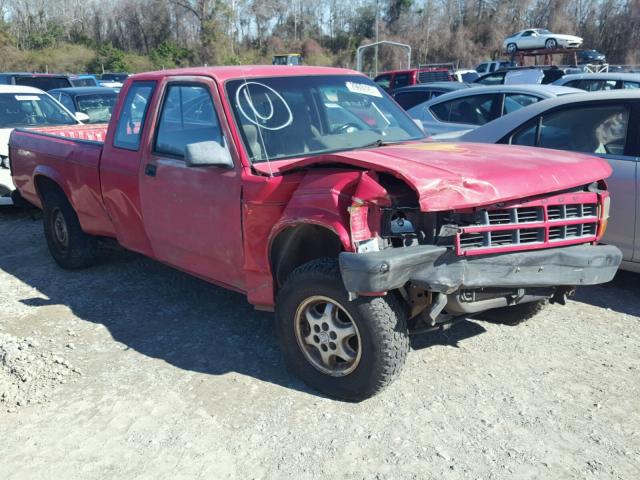 1B7GL23X5RW142669 - 1994 DODGE DAKOTA RED photo 1