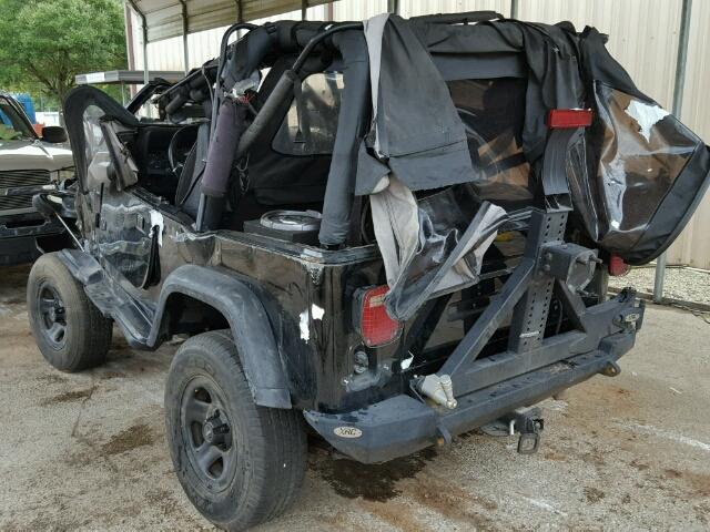 1J4FY29S3RP414987 - 1994 JEEP WRANGLER S Սև լուսանկար 3