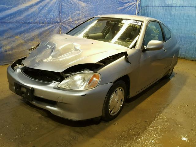 JHMZE14714T000033 - 2004 HONDA INSIGHT SILVER photo 2