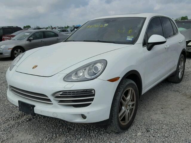 WP1AA2A23ELA91542 - 2014 PORSCHE CAYENNE WHITE photo 2