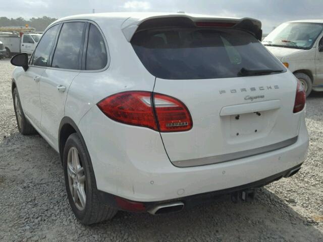 WP1AA2A23ELA91542 - 2014 PORSCHE CAYENNE WHITE photo 3