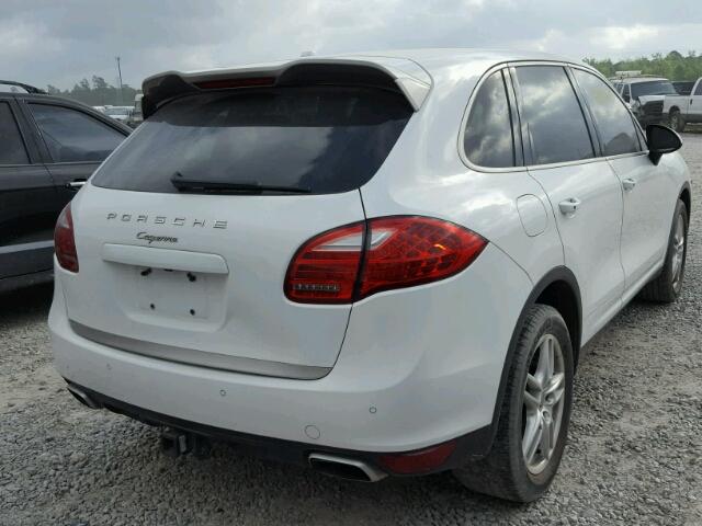 WP1AA2A23ELA91542 - 2014 PORSCHE CAYENNE WHITE photo 4