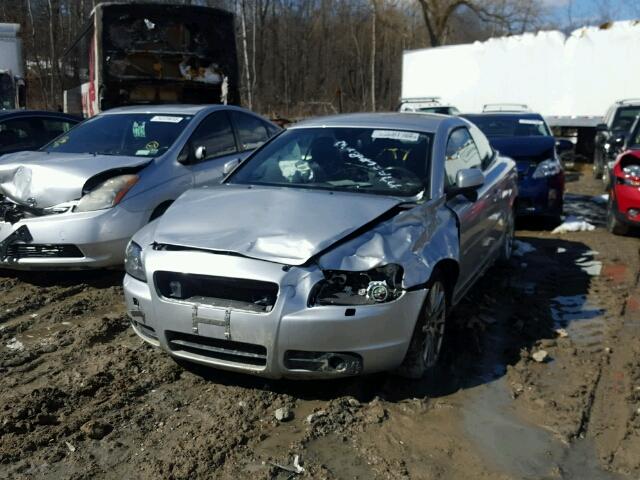 YV1MC67248J058325 - 2008 VOLVO C70 T5 SILVER photo 2