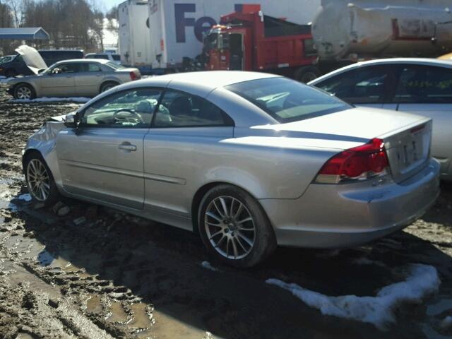 YV1MC67248J058325 - 2008 VOLVO C70 T5 SILVER photo 3