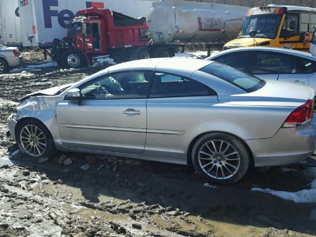 YV1MC67248J058325 - 2008 VOLVO C70 T5 SILVER photo 9