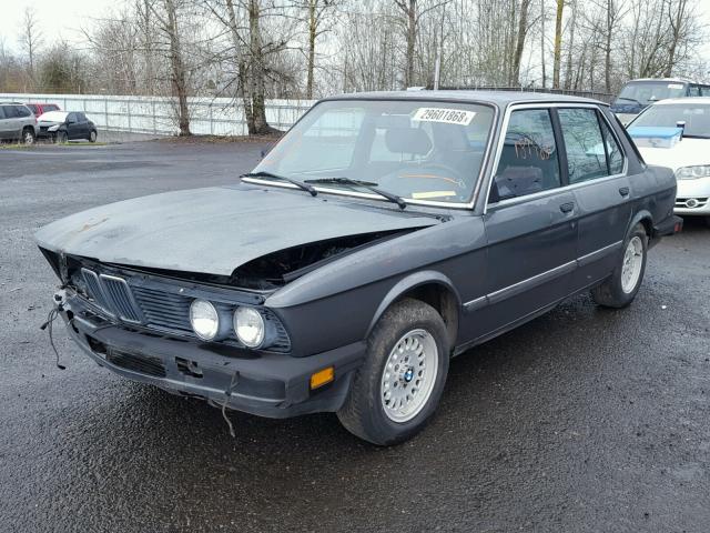 WBADB2401G0532933 - 1986 BMW 524 TD AUT GRAY photo 2