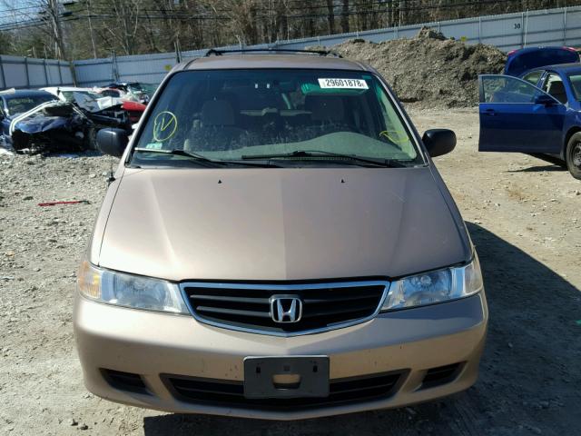 5FNRL18583B064023 - 2003 HONDA ODYSSEY LX TAN photo 9