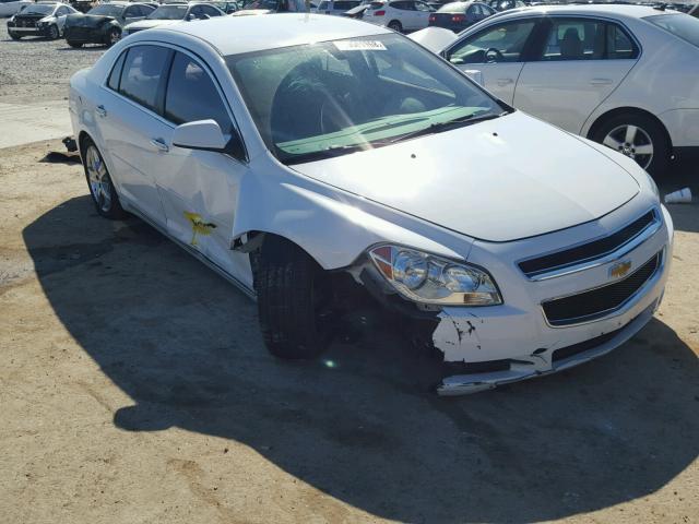 1G1ZC5E08CF205113 - 2012 CHEVROLET MALIBU 1LT WHITE photo 1