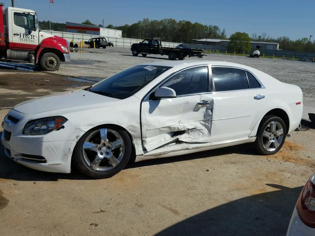 1G1ZC5E08CF205113 - 2012 CHEVROLET MALIBU 1LT WHITE photo 10