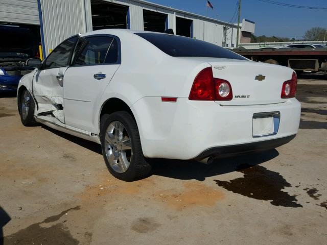 1G1ZC5E08CF205113 - 2012 CHEVROLET MALIBU 1LT WHITE photo 3