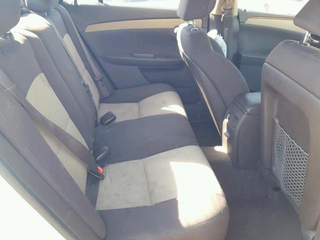 1G1ZC5E08CF205113 - 2012 CHEVROLET MALIBU 1LT WHITE photo 6