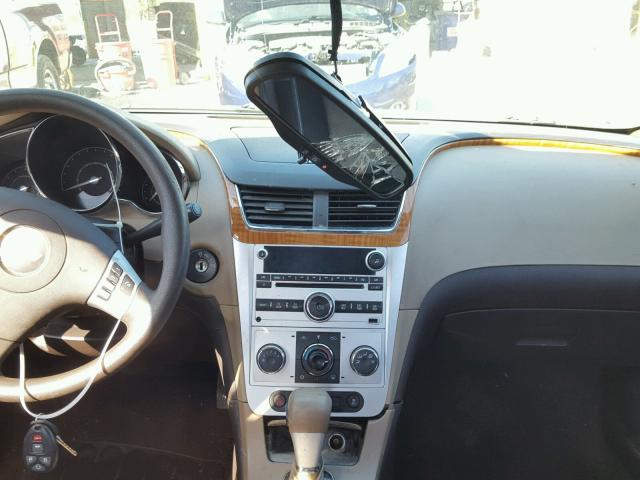 1G1ZC5E08CF205113 - 2012 CHEVROLET MALIBU 1LT WHITE photo 9