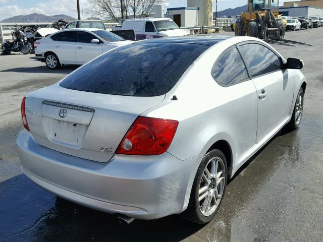 JTKDE167070216379 - 2007 TOYOTA SCION TC 银色 照片 4