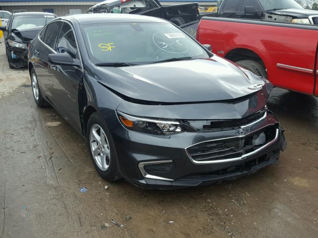 1G1ZB5ST0HF136216 - 2017 CHEVROLET MALIBU LS შავი ფოტო 1